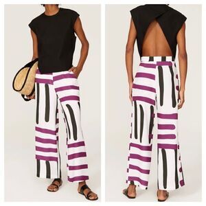 Mossi Printed Wide Leg Pants